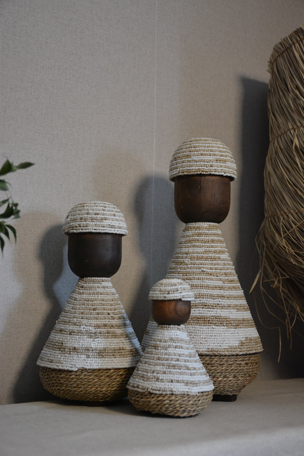 Unieke Handgemaakte Afrikaanse Decoratie Poppen voor een Warm en Stijlvol Interieur