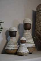 Unieke Handgemaakte Afrikaanse Decoratie Poppen voor een Warm en Stijlvol Interieur