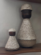 Unieke Handgemaakte Afrikaanse Decoratie Poppen voor een Warm en Stijlvol Interieur