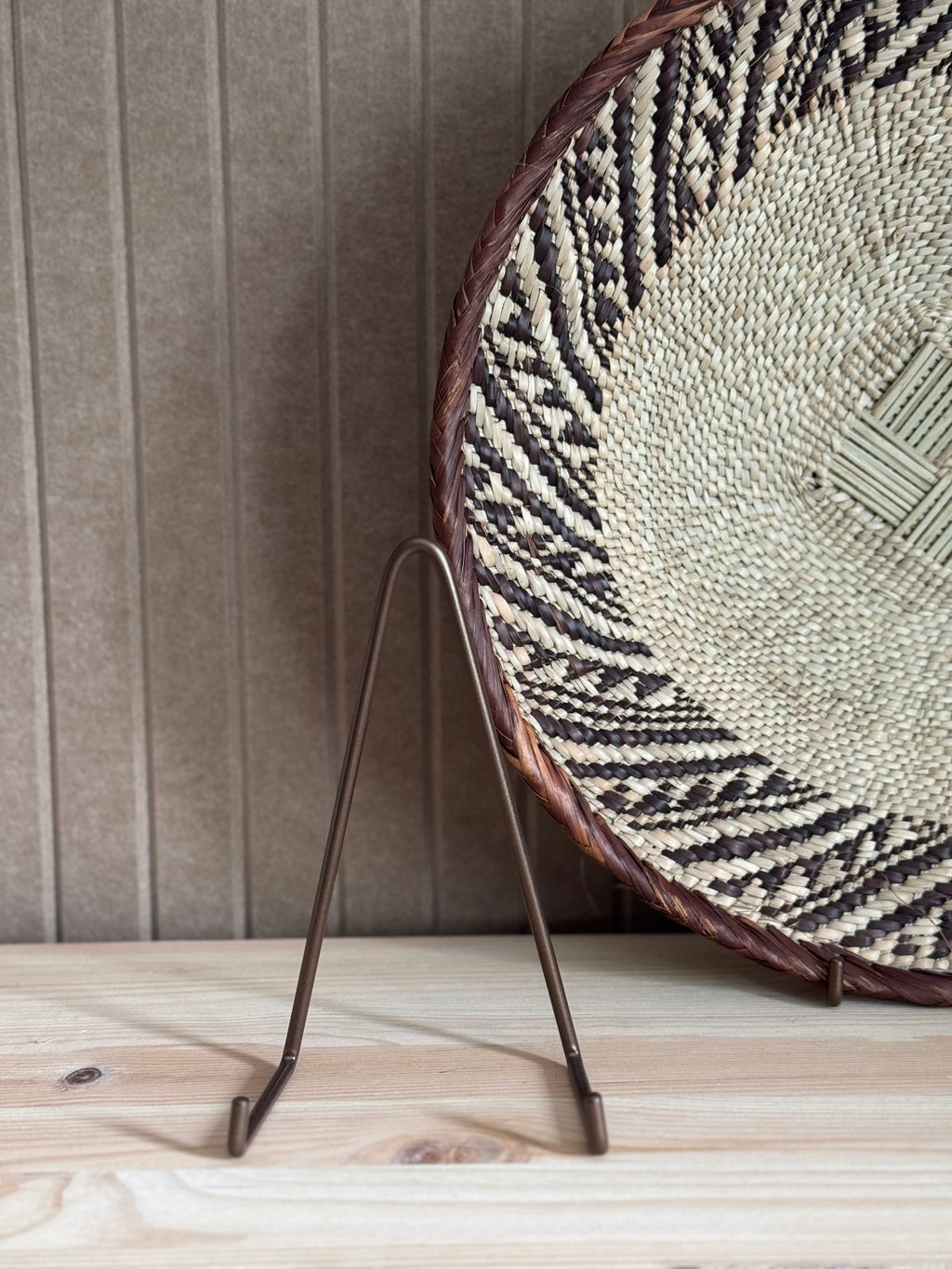 Wall Deco "Mira Cream cream Brown Black"