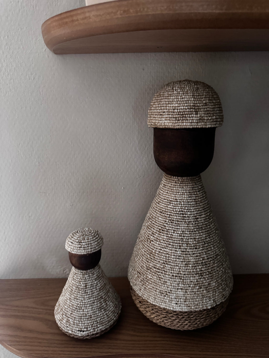Unieke Handgemaakte Afrikaanse Decoratie Poppen voor een Warm en Stijlvol Interieur