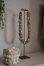 Bone Ketting – Unieke Statement Ketting met Organische Kralen
