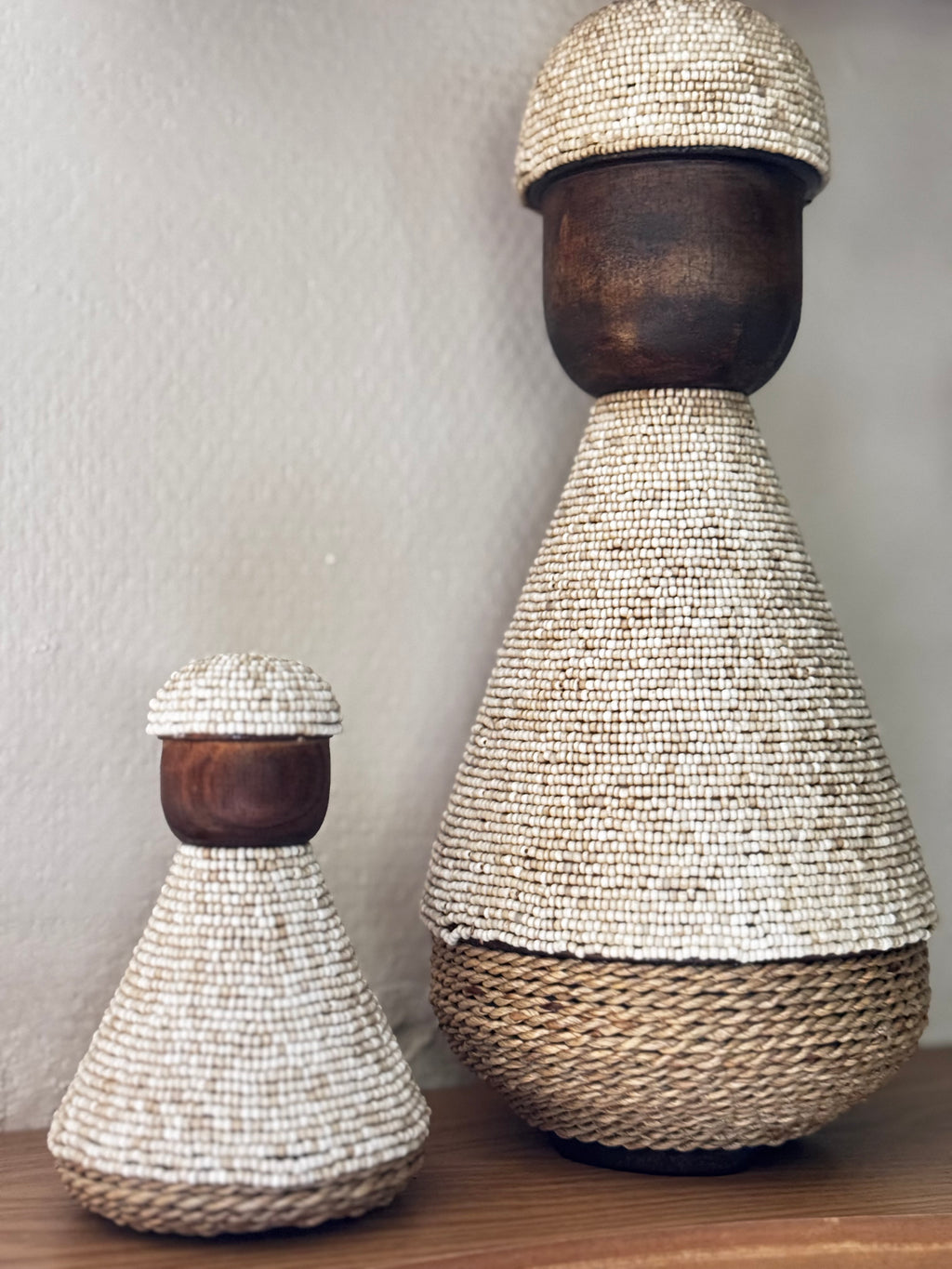 Unieke Handgemaakte Afrikaanse Decoratie Poppen voor een Warm en Stijlvol Interieur