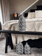 Holy XL Pot Silver White | Luxe Decoratiepot 40 cm